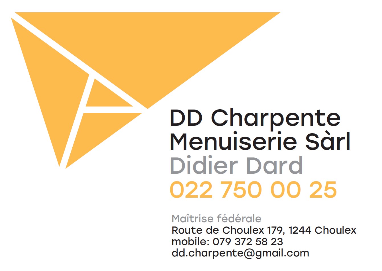 Didier Dard Charpente Menuiserie Sarl